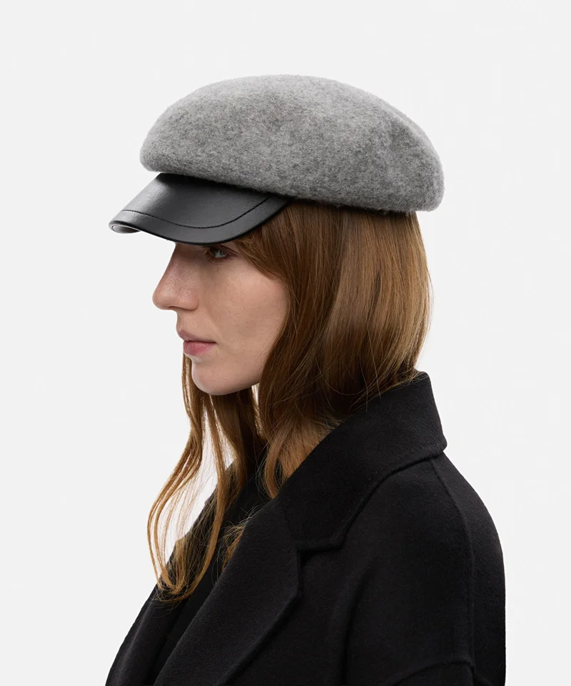 ابيكول Color-Block Wool-Blend Hat